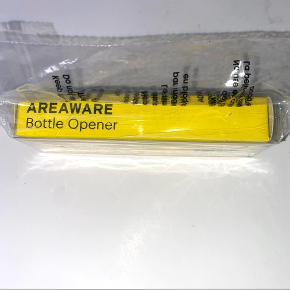 Area NIB Bottle Opener Minimalist Design Beech Wood Magnet - Picture 2 of 2